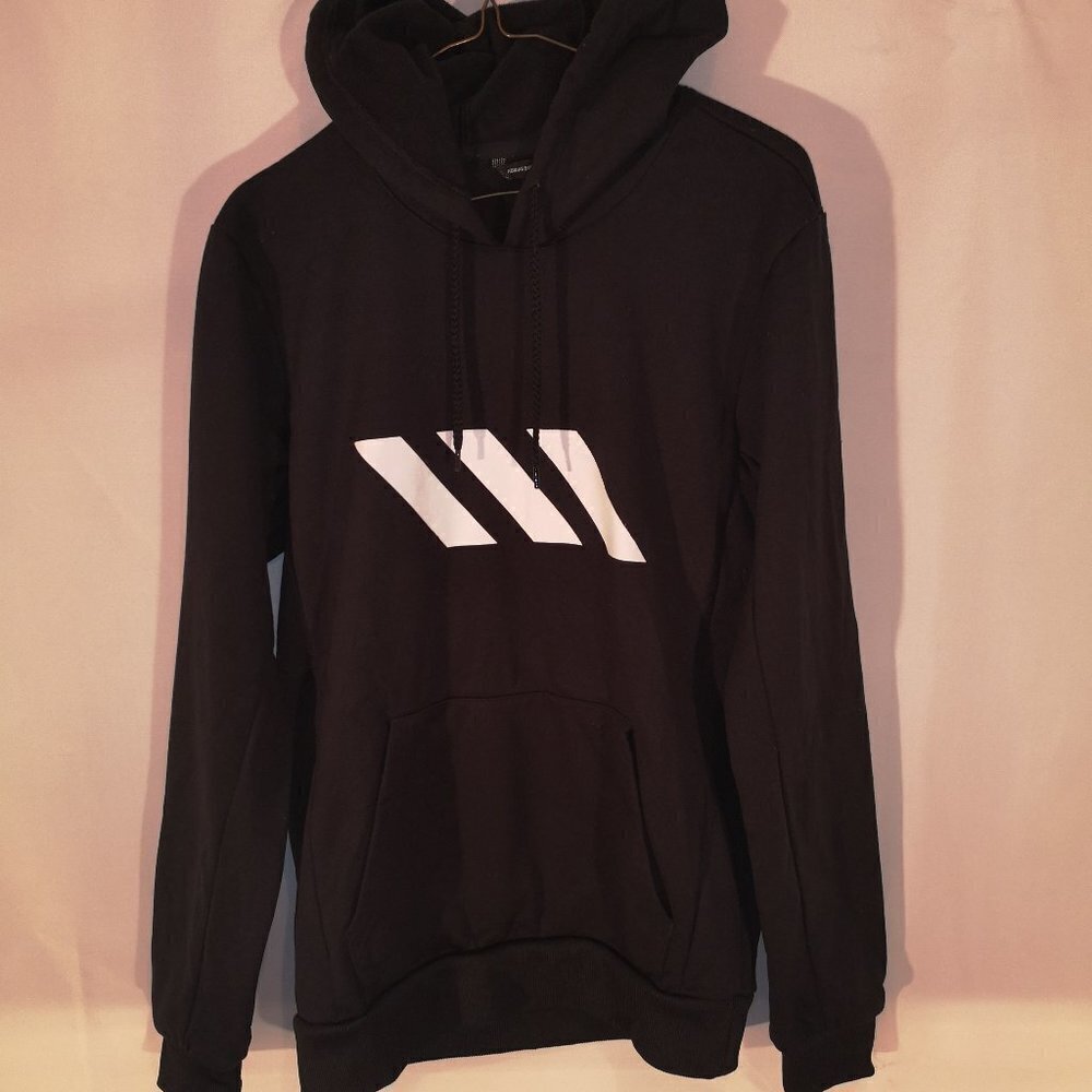 Adidas Basketball Club Climawarm Youth's Size Small Black Hoodie